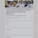 Survey Kepuasan Layanan dan Penilaian Kinerja Dosen